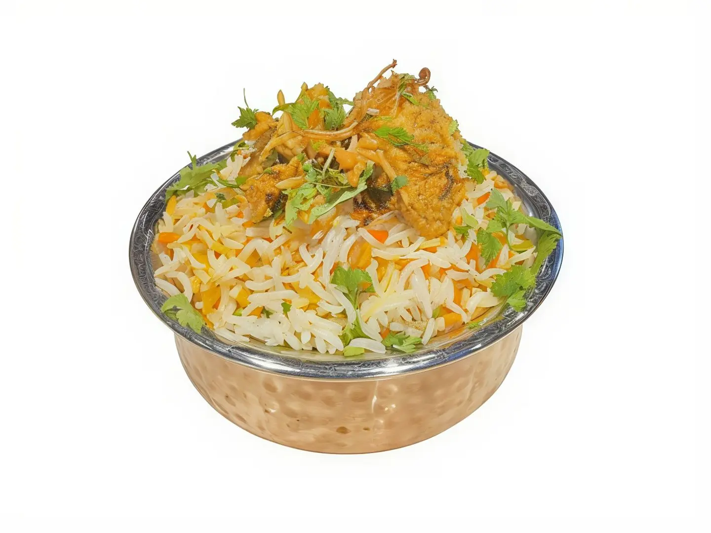 Single Chicken Dum Biryani