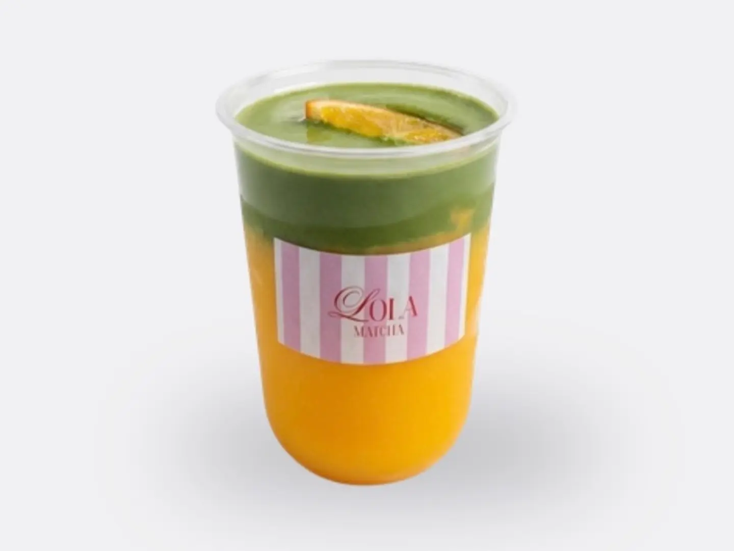 ماتشا بالبرتقال المنعش