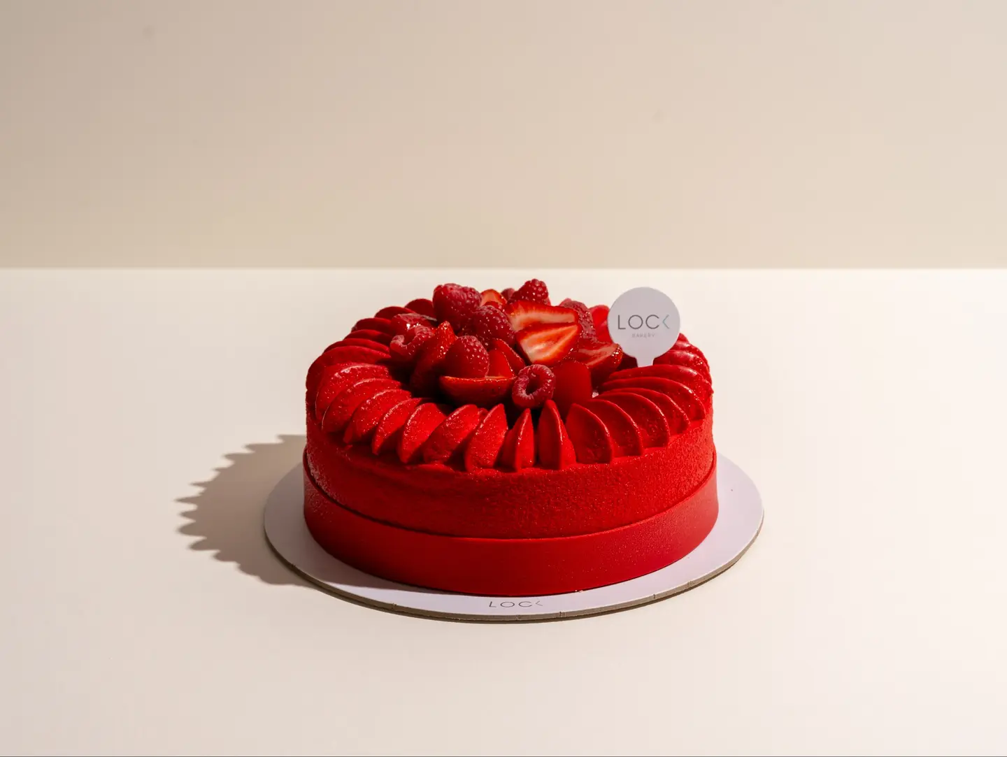 Strawberry Vanilla Cake