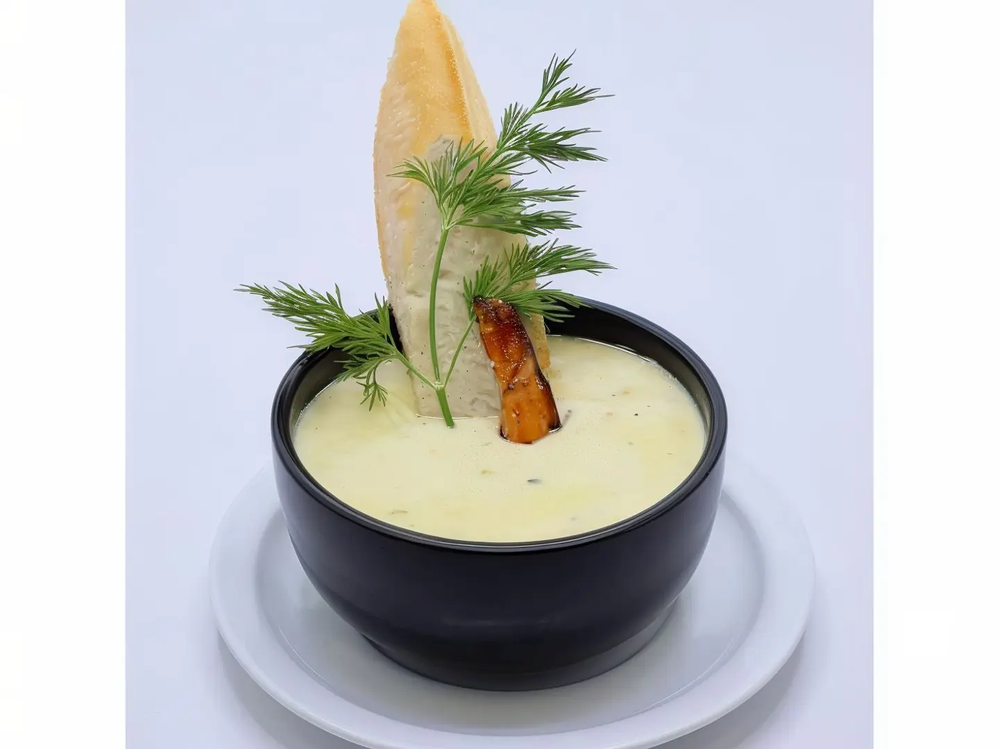 شوربة دجاج مشروم