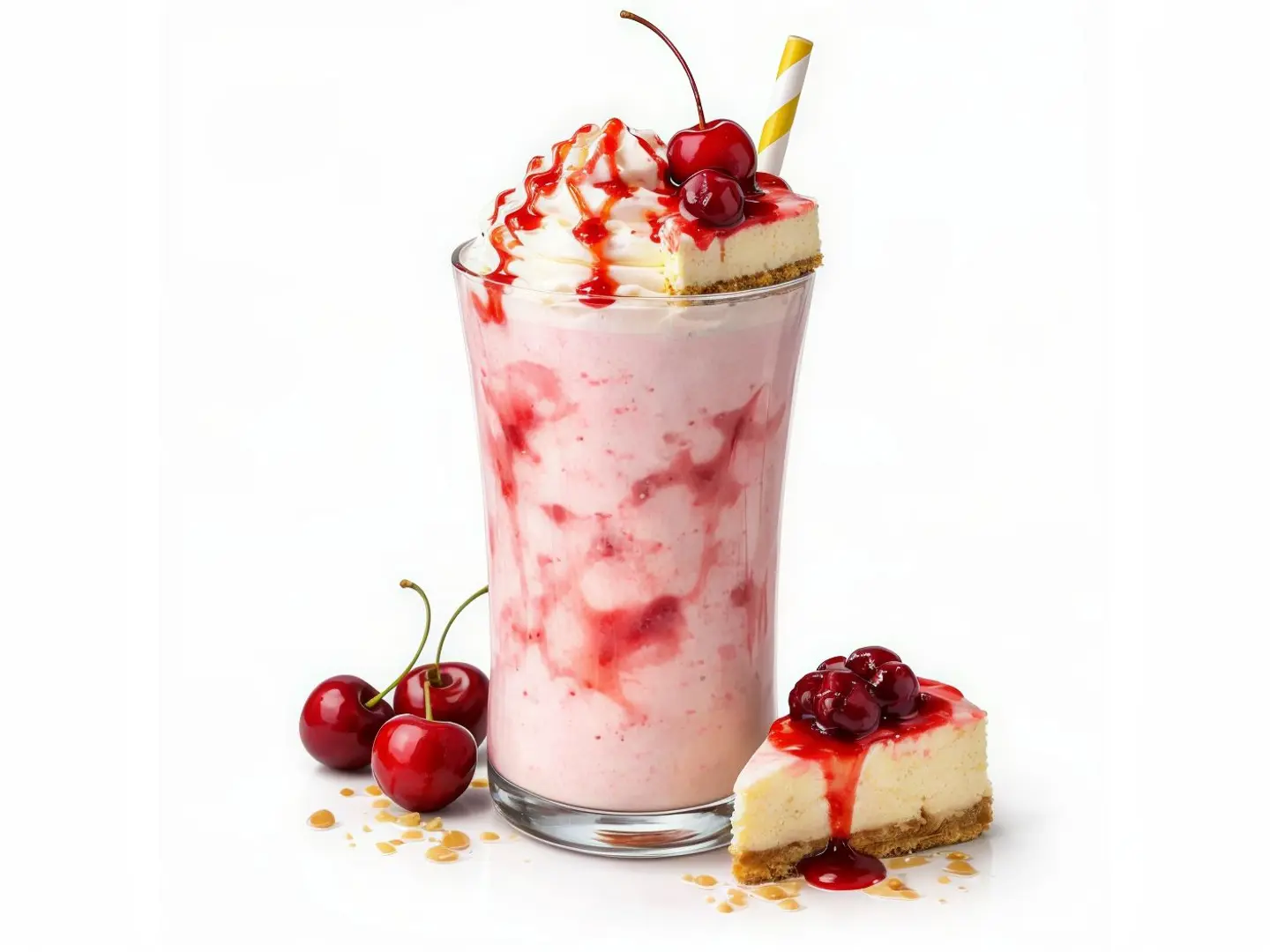 ميلك شيك شيري تشيز