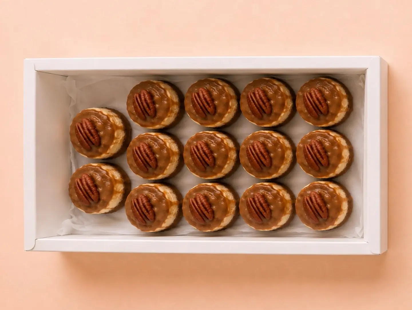 Mini Pecan Cheesecake Box