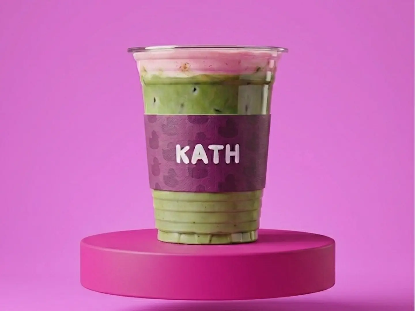 ماتشا بالفراولة