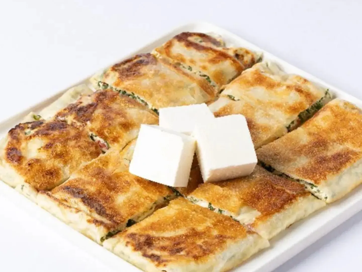 مطبق جبنة مالح بالخضار