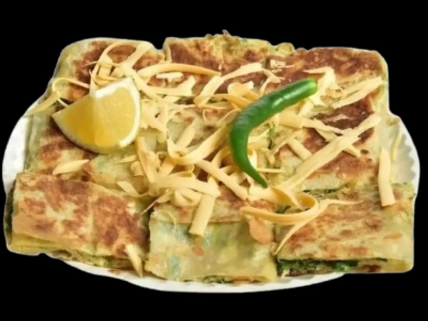 مطبق جبنة شيدر وخضار