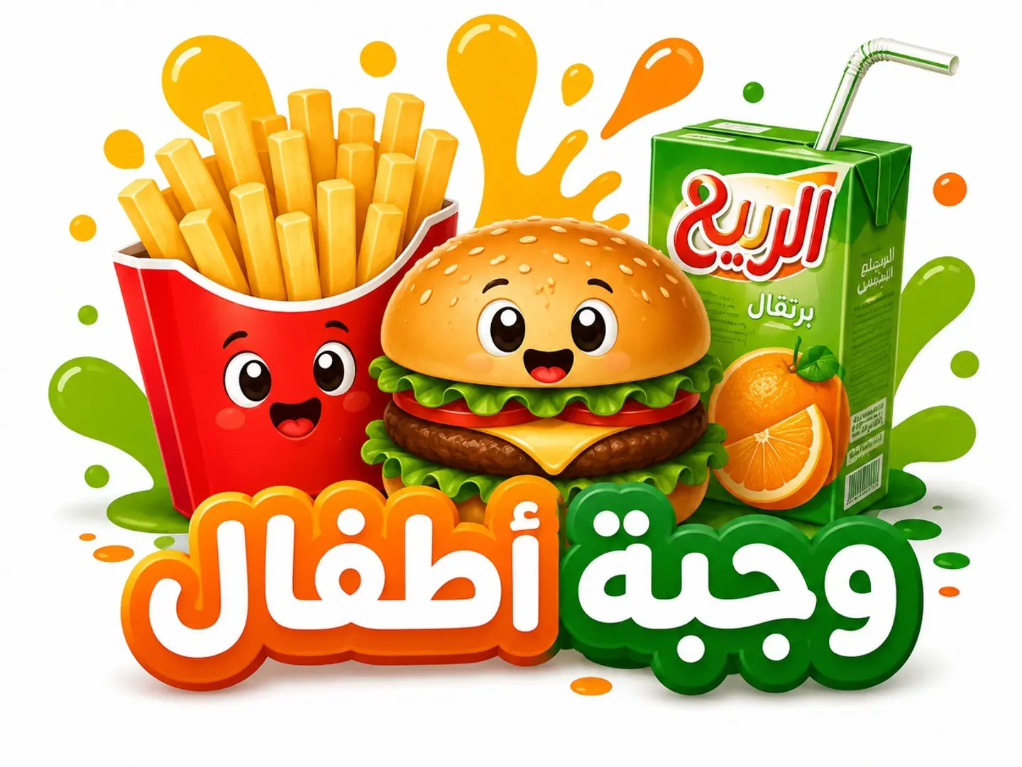 وجبة اطفال
