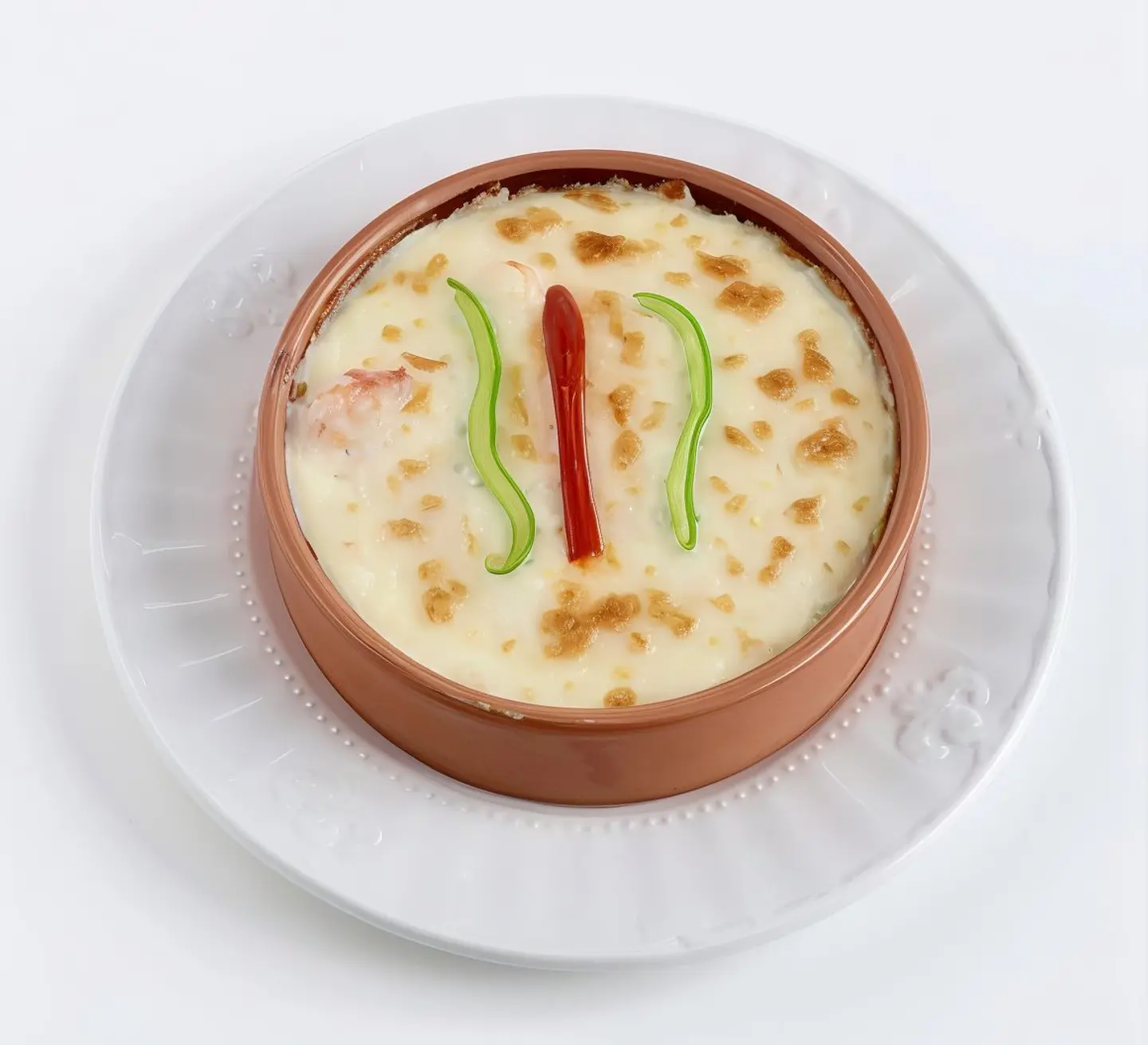 طاجن جمبري بالكريمة