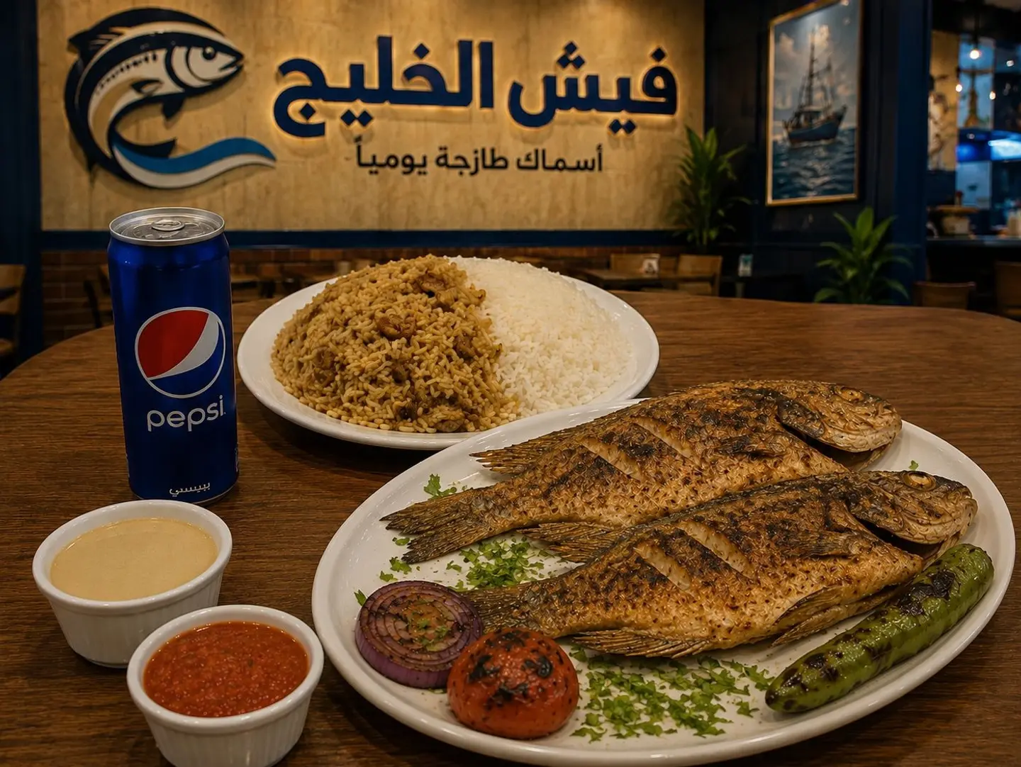 وجبه بلطي مشوي رده