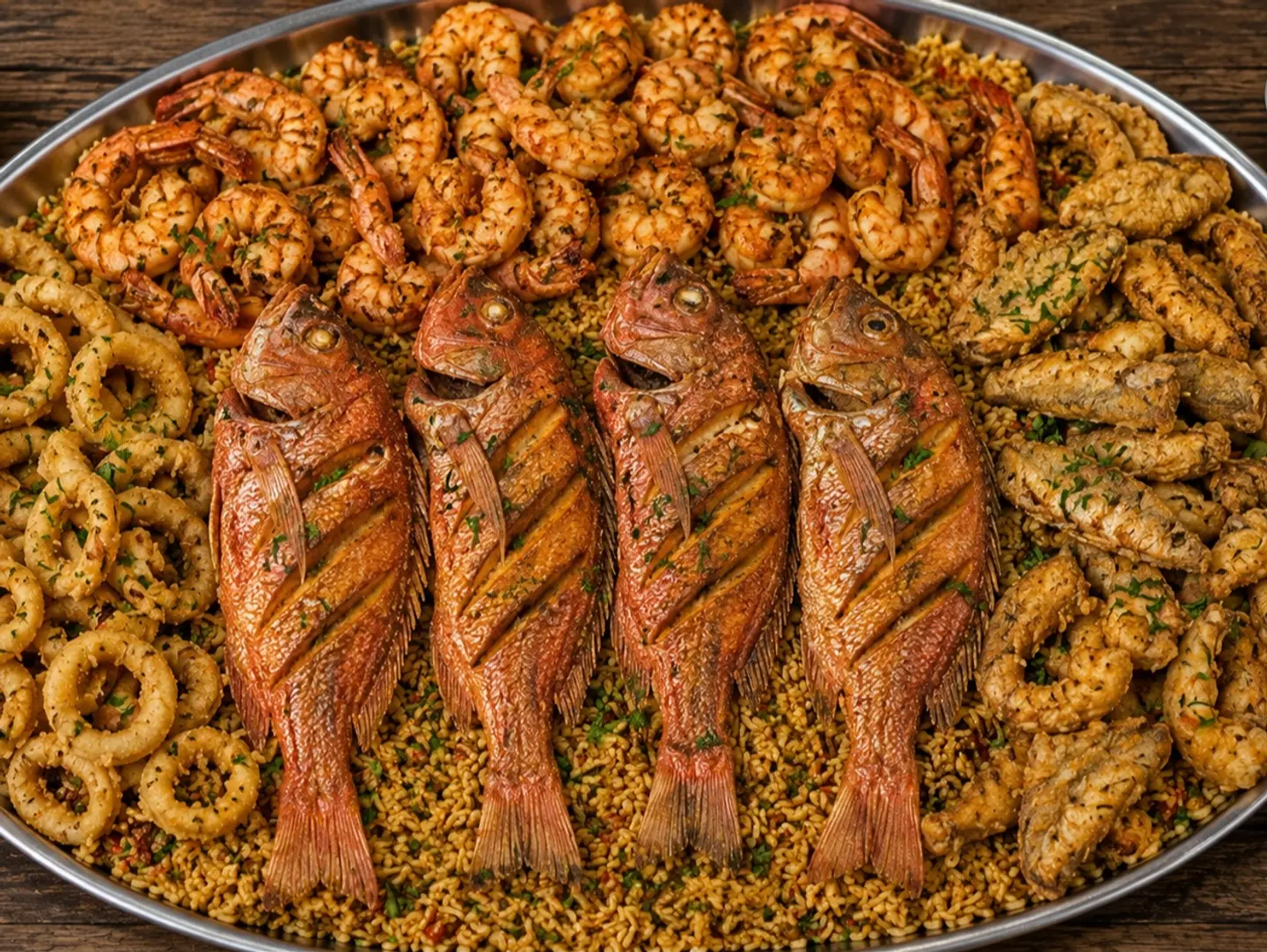 Luxury Tray From Fish Al Khaleej