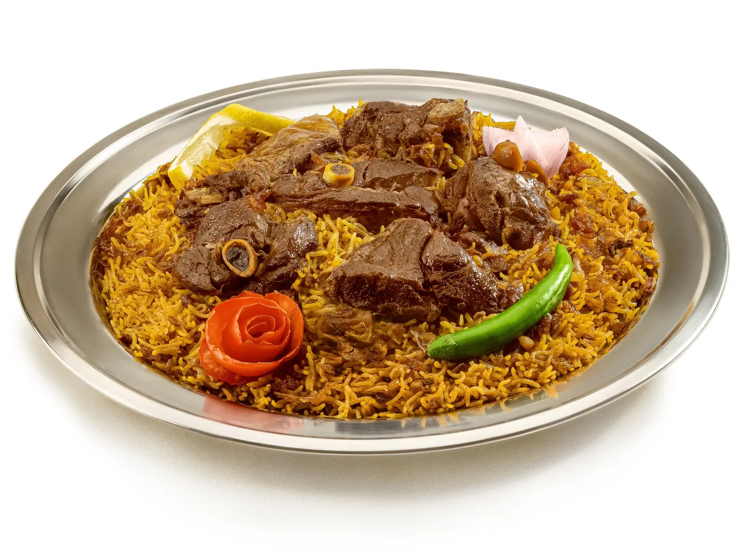 كبسة حساوية لحم نعيمي