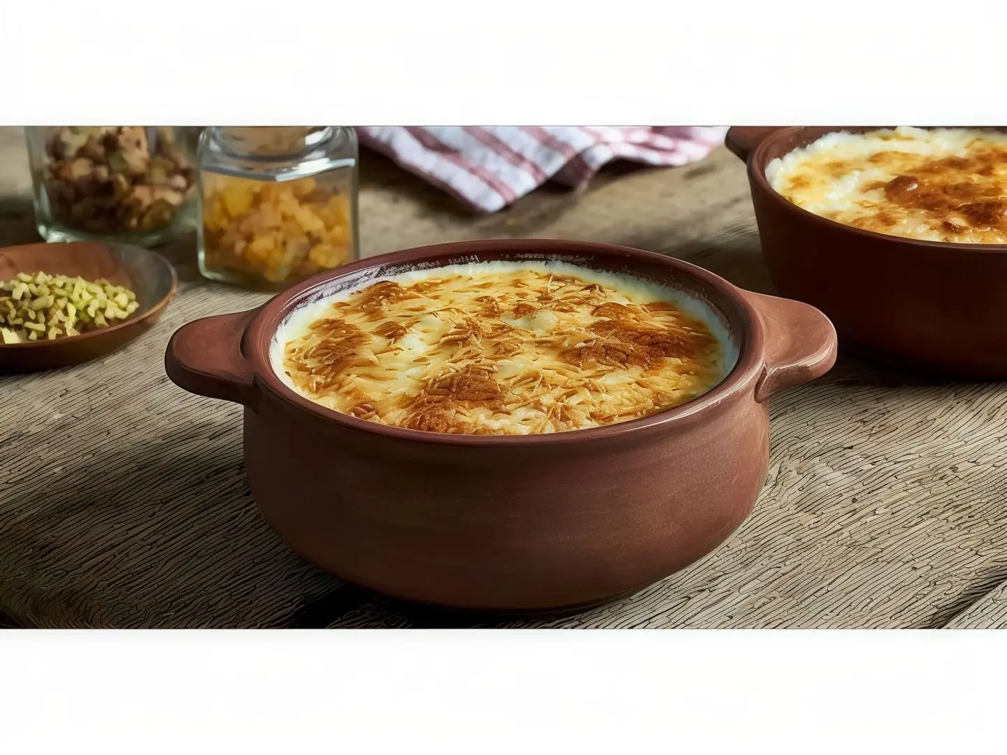 Baked Rice With Cream