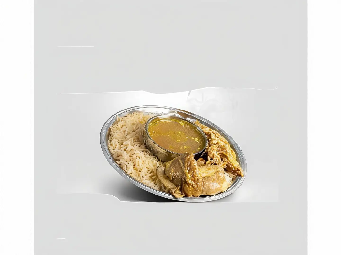 Goat Meat Barma With Basawar Rice