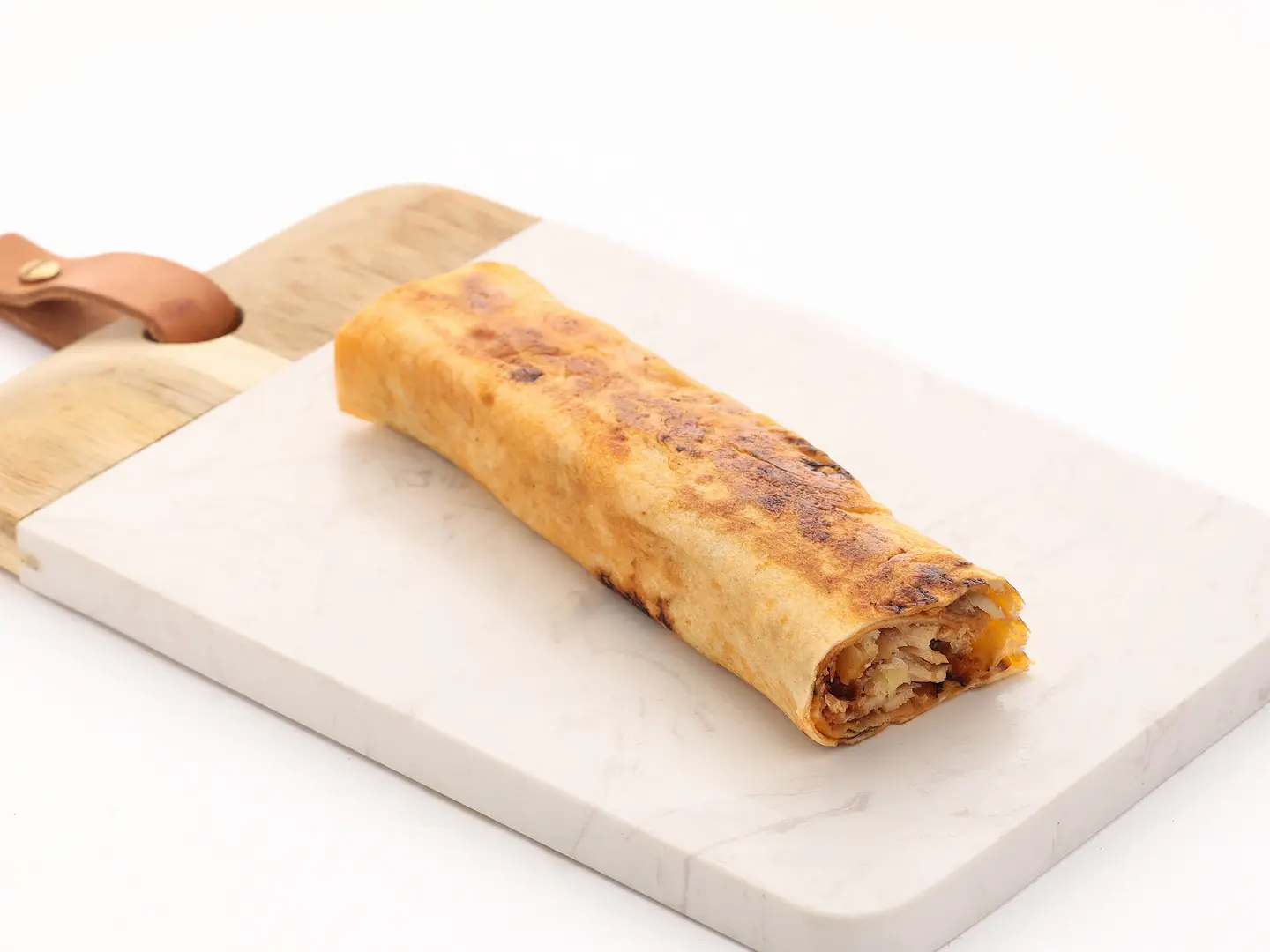 شاورما صغير خبز احمر جبن