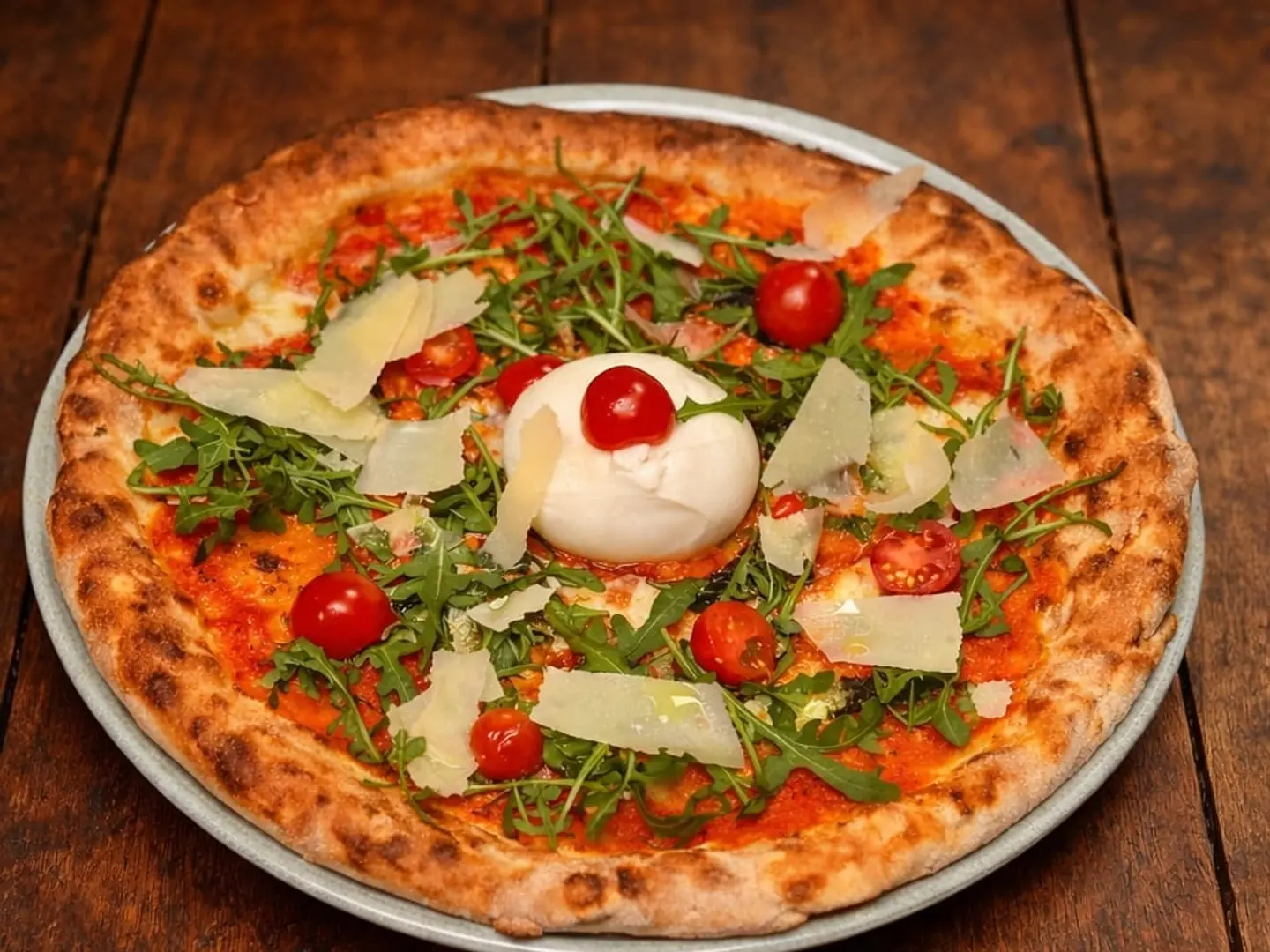 بيتزا بوراتا