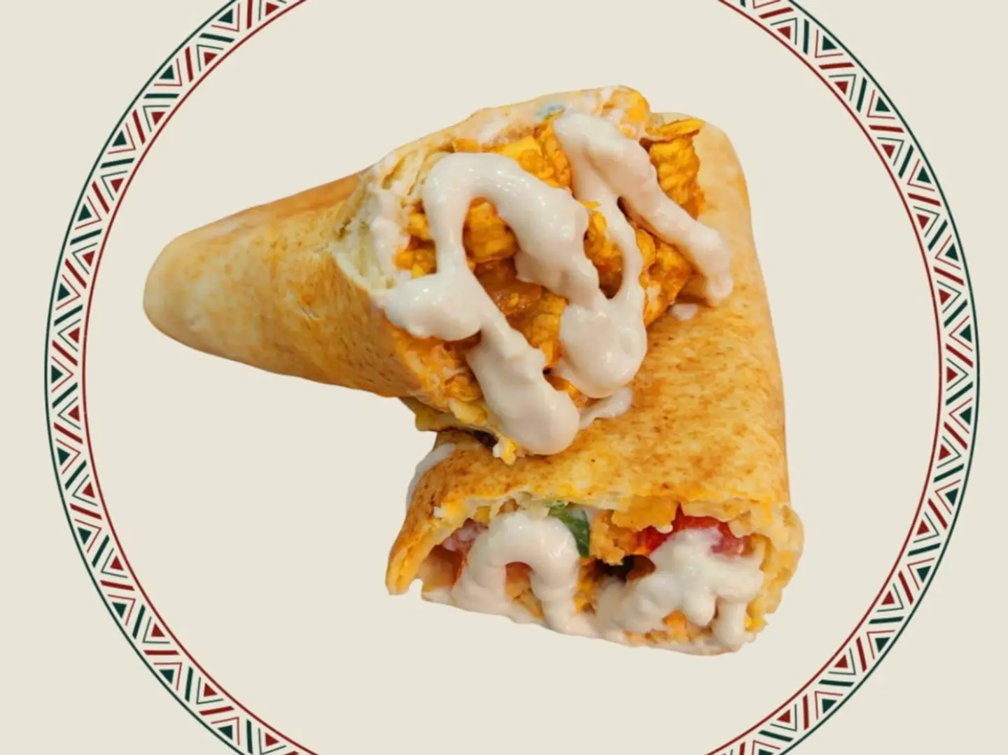 دجاج خبز لبناني