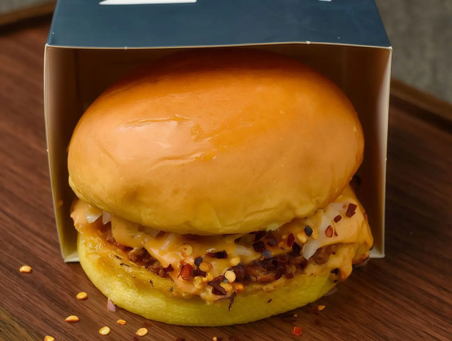 برجر لحم سبايسي