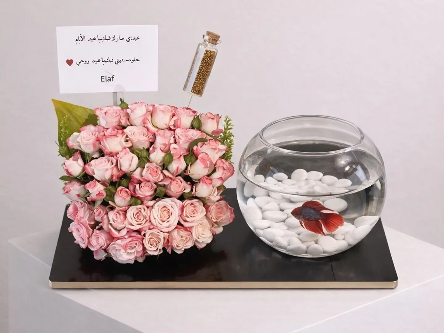 Flowers And Fish 4