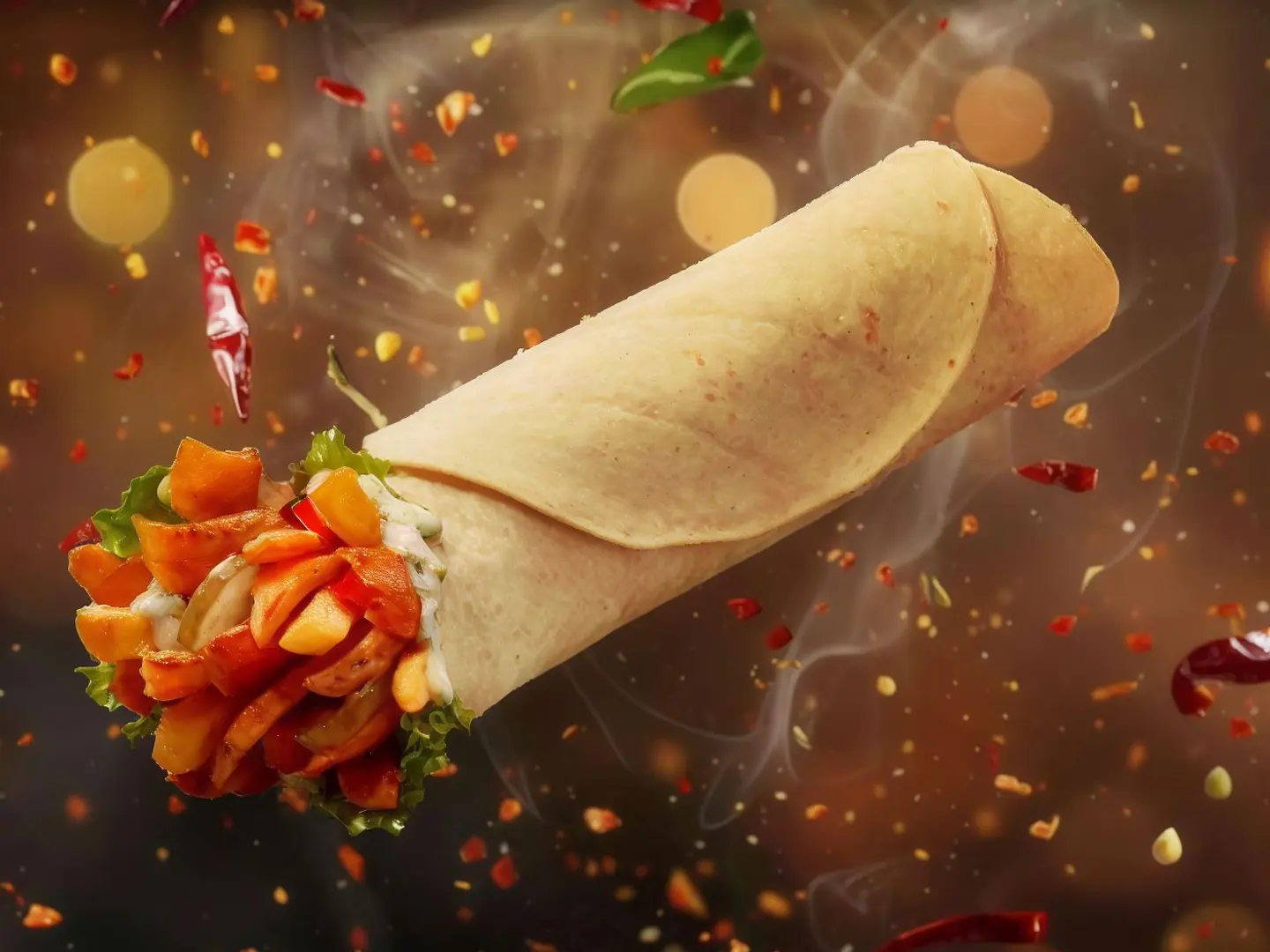 ساندوتش دجاج مكسيكي