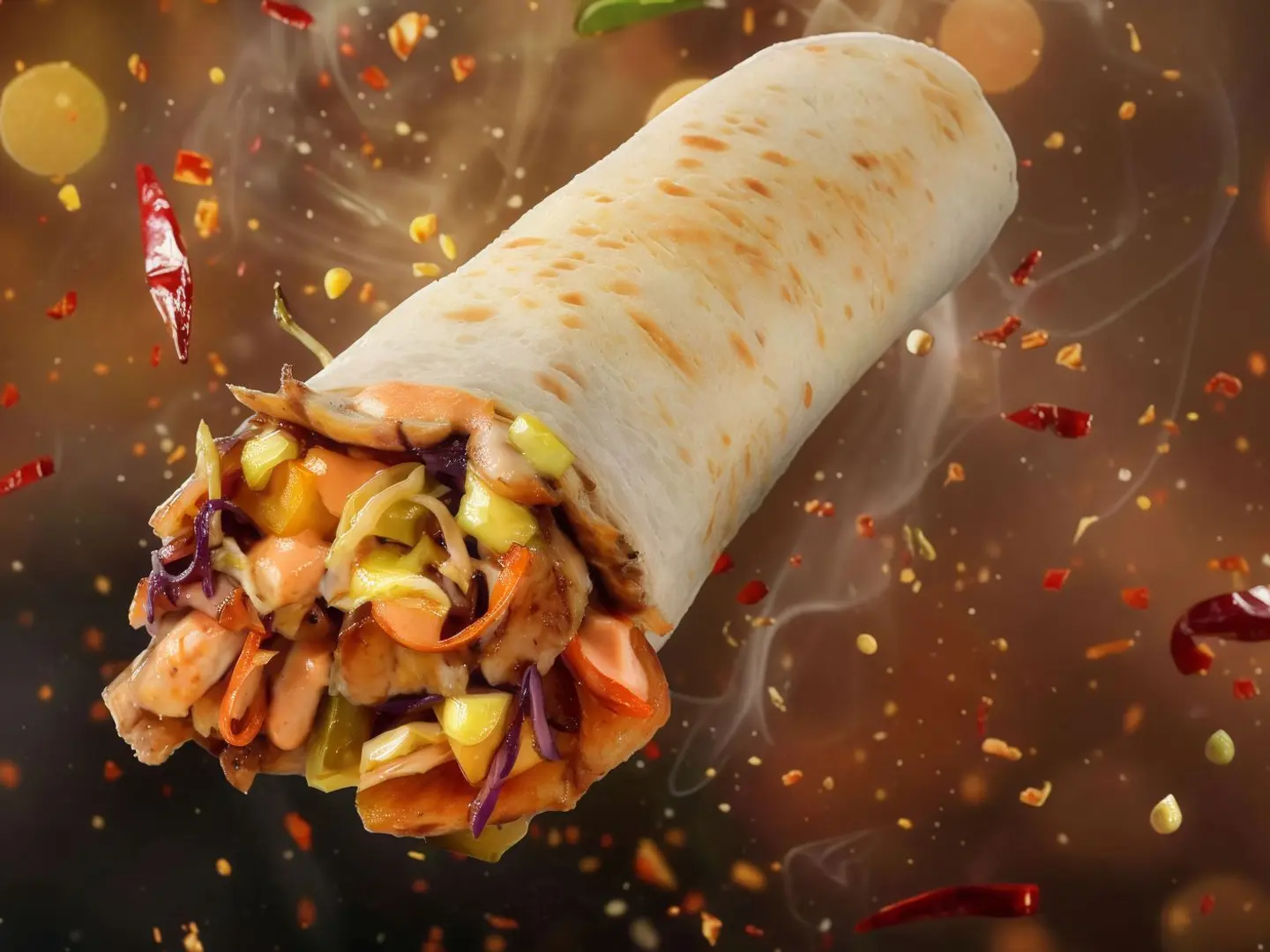 ساندوتش دجاج يوناني