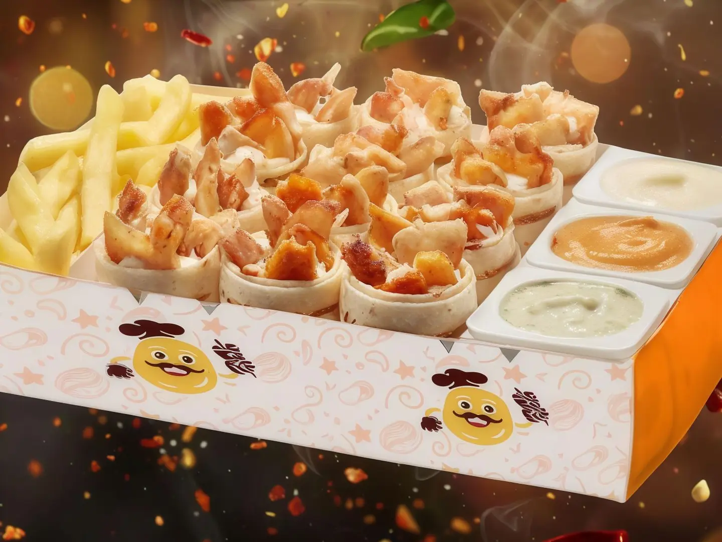 شاورما مكسيكي تربل