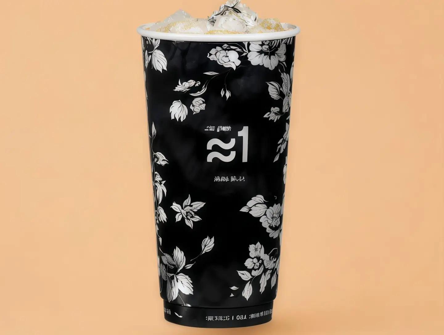 Iced Peach Oolong Tea