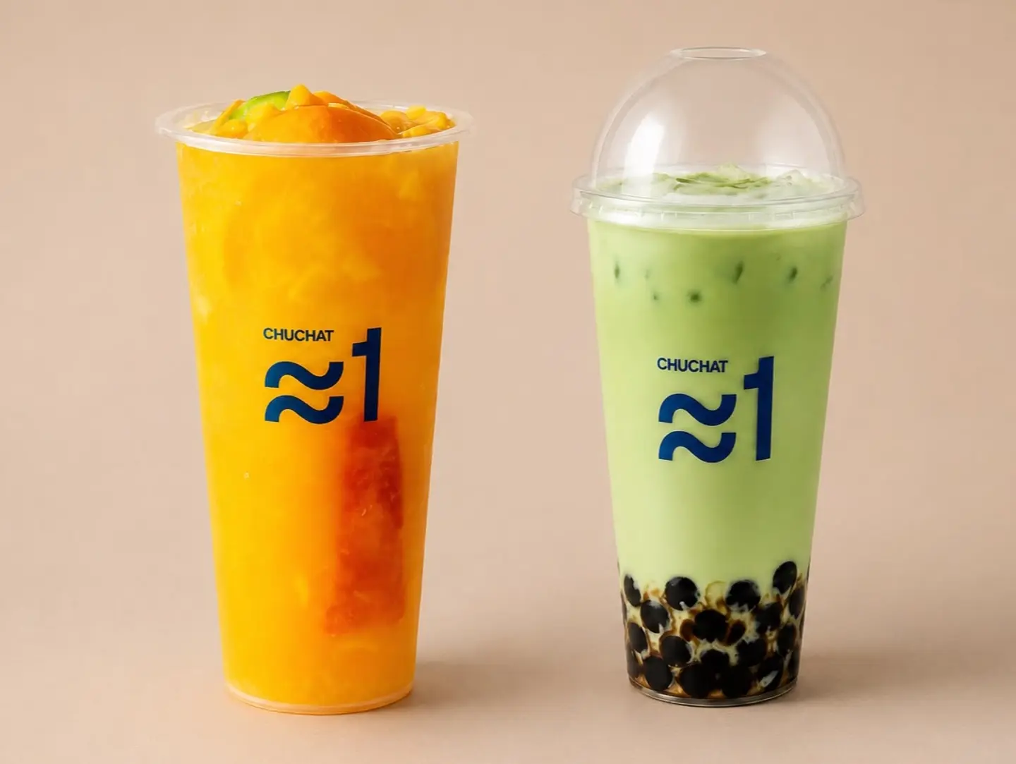 Matcha Pearl Milk And Superfruit