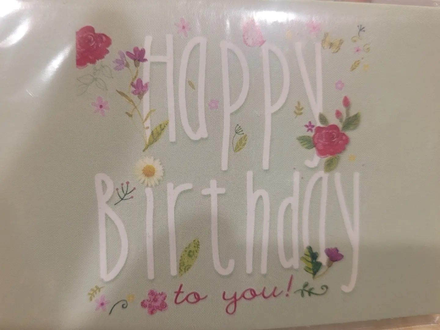 Happy Birthday Card