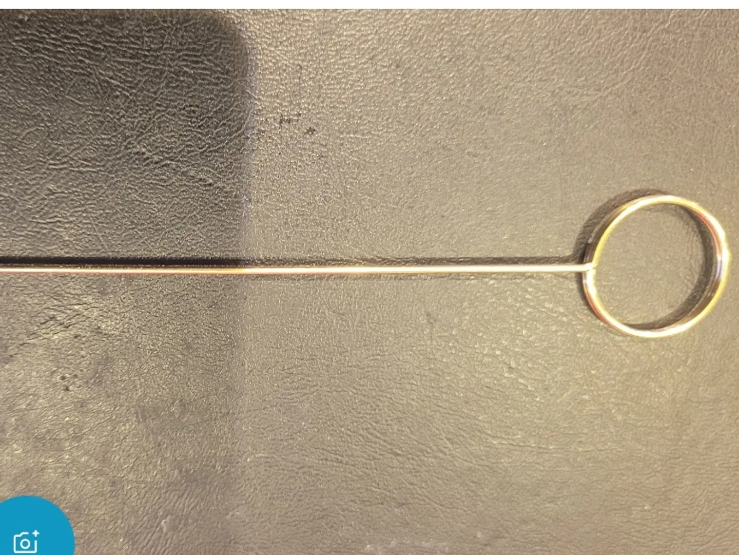 Gold Colored Card Holder