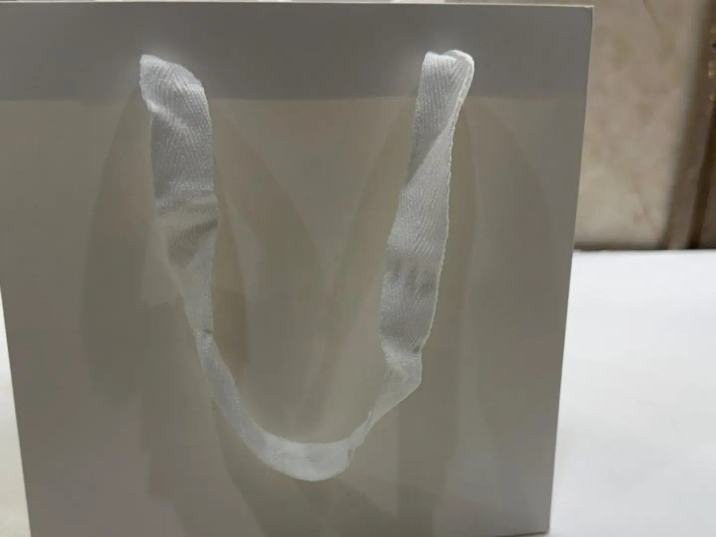 Medium White Gift Bag