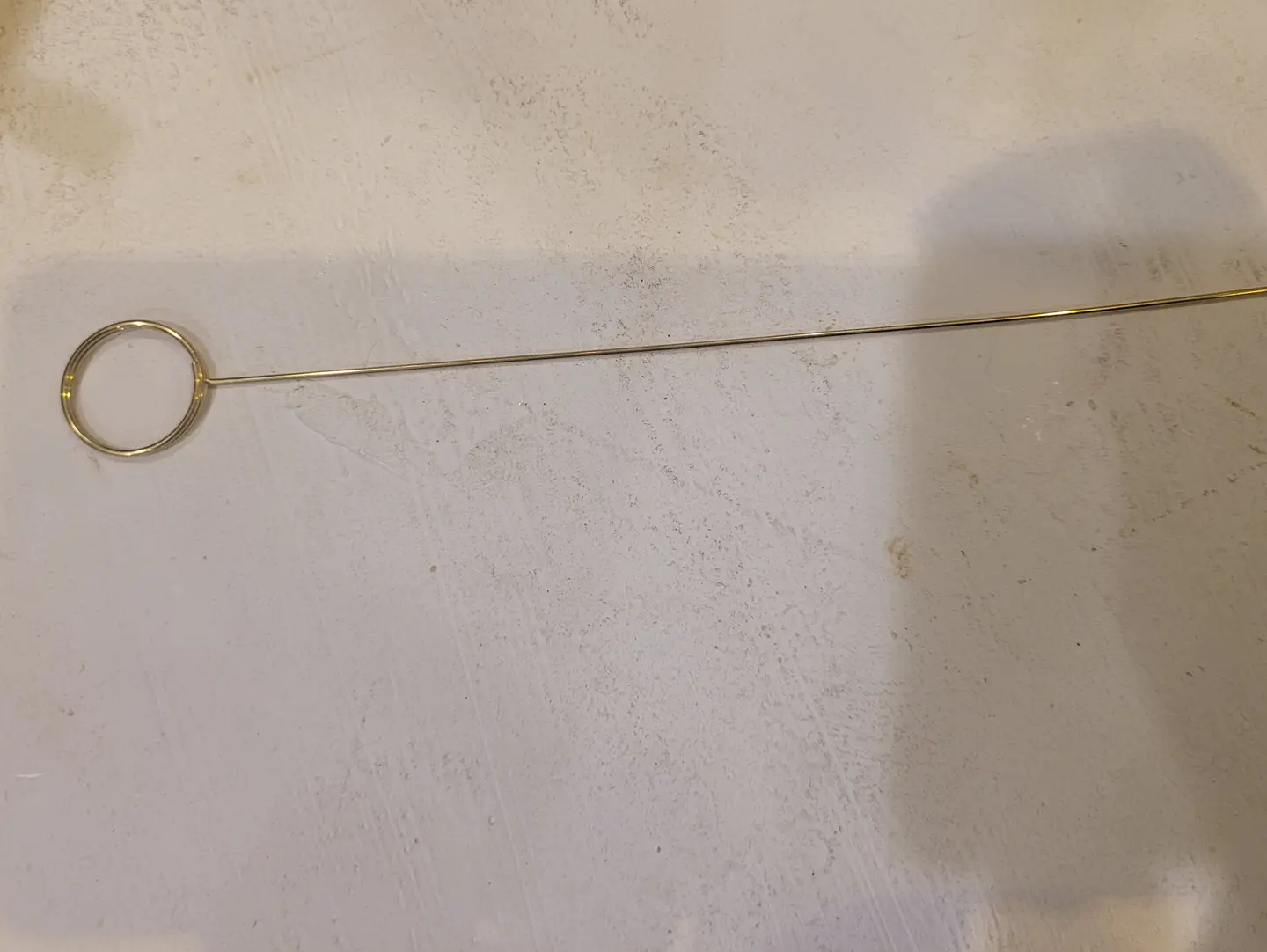 Gold Colored Card Holder