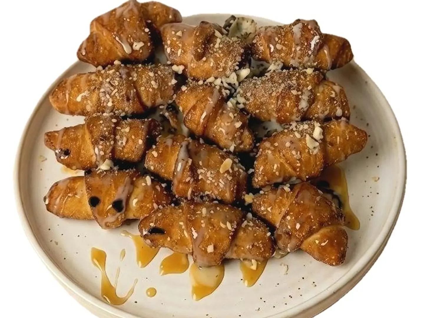 Semolina Croissant With Pecan - Large