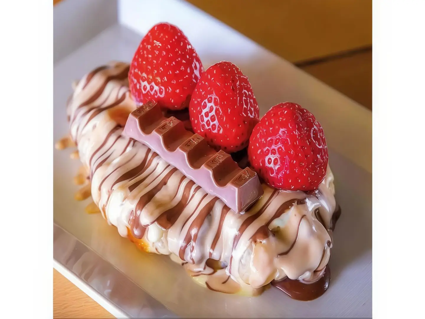 Croissant Waffle Kandar