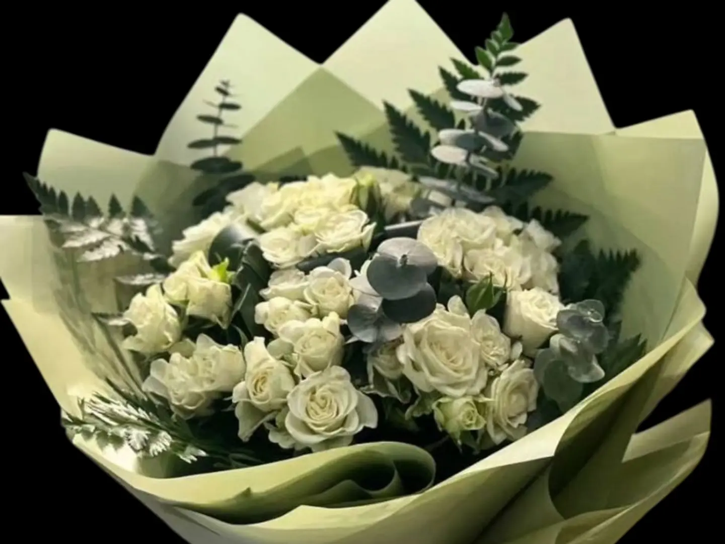 بوكيه بيبي روز الابيض