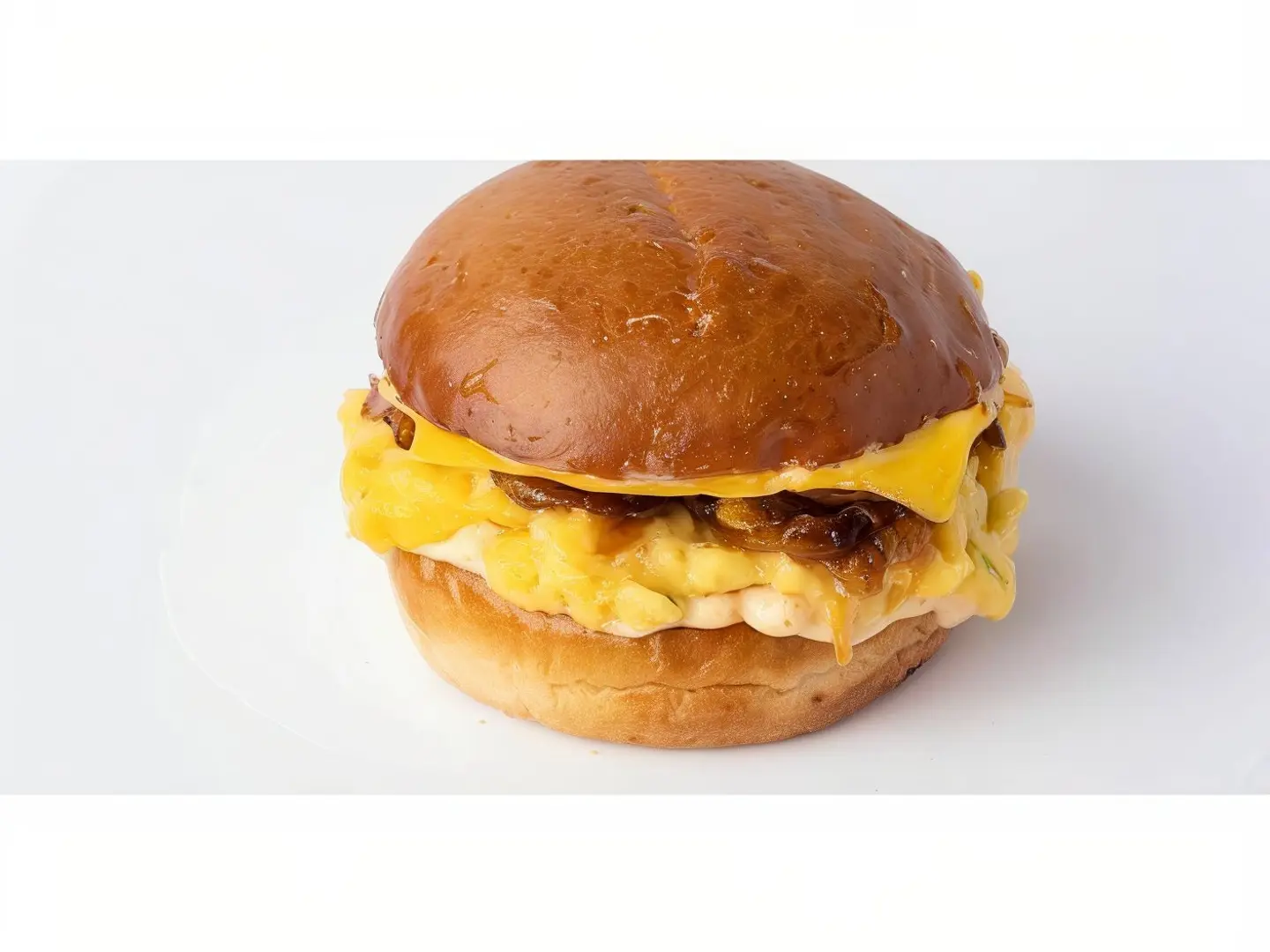 بيض خبز برجر
