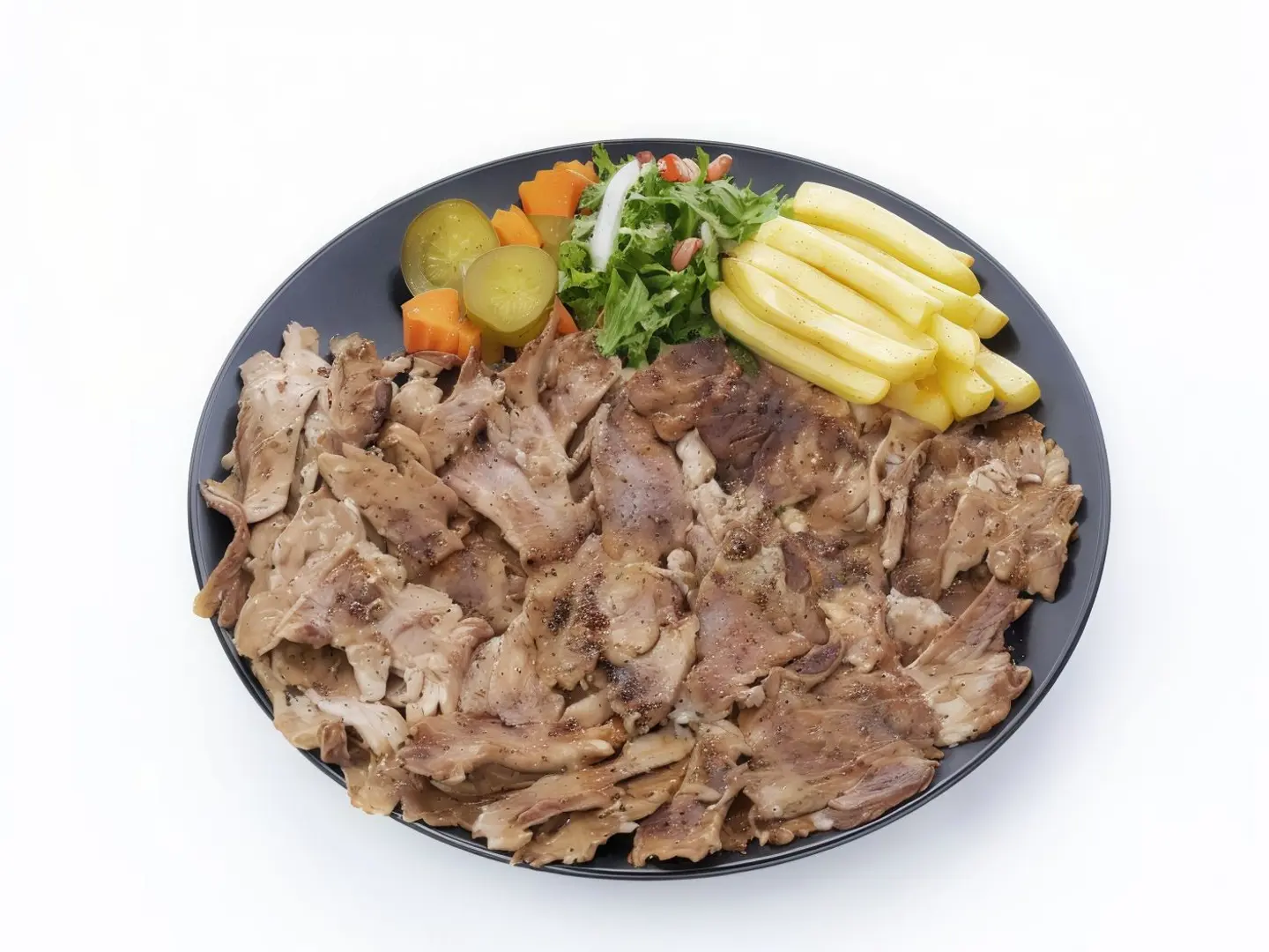 صحن شاورما لحم