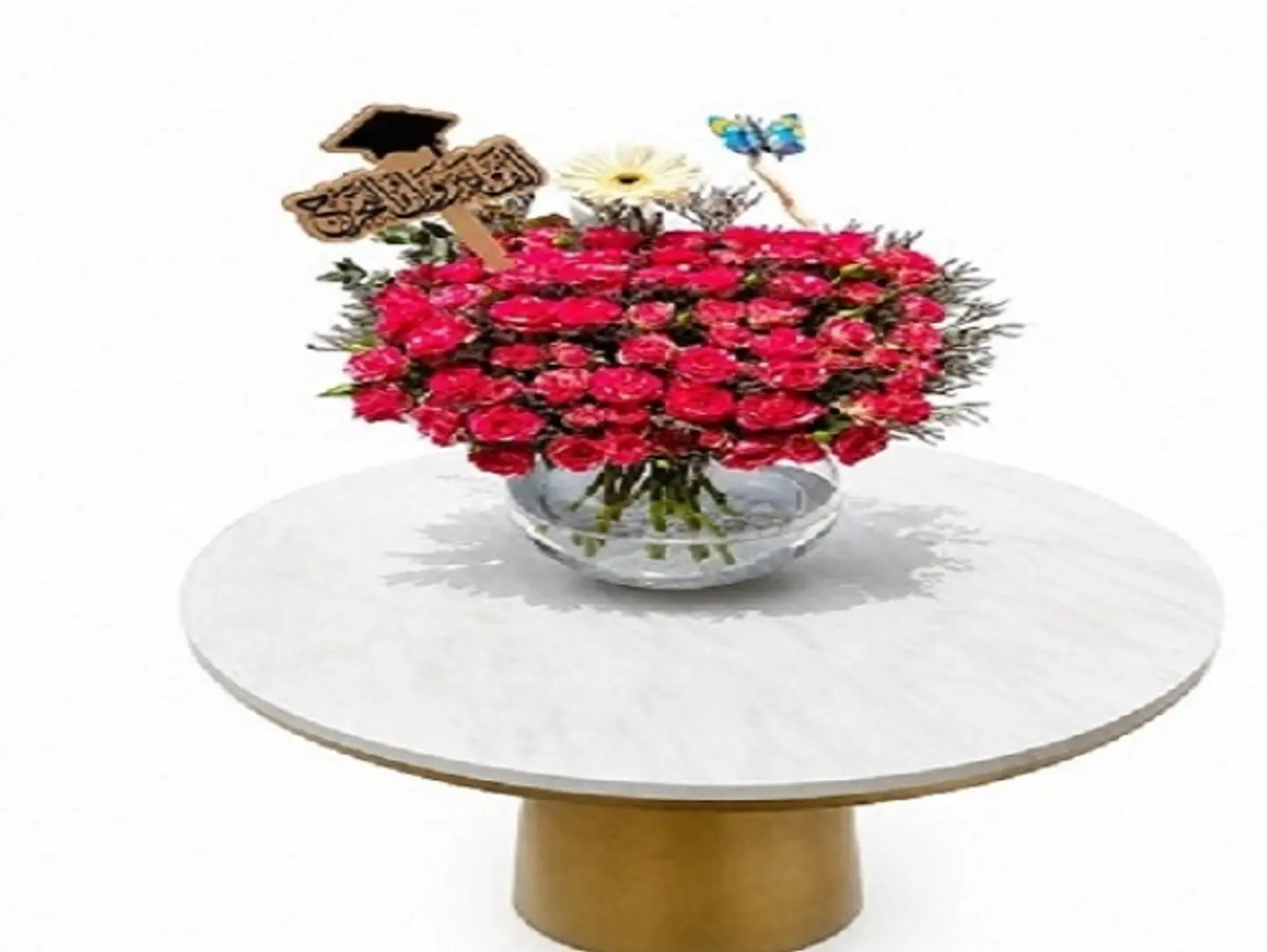 Graduation Flowers Vase 4