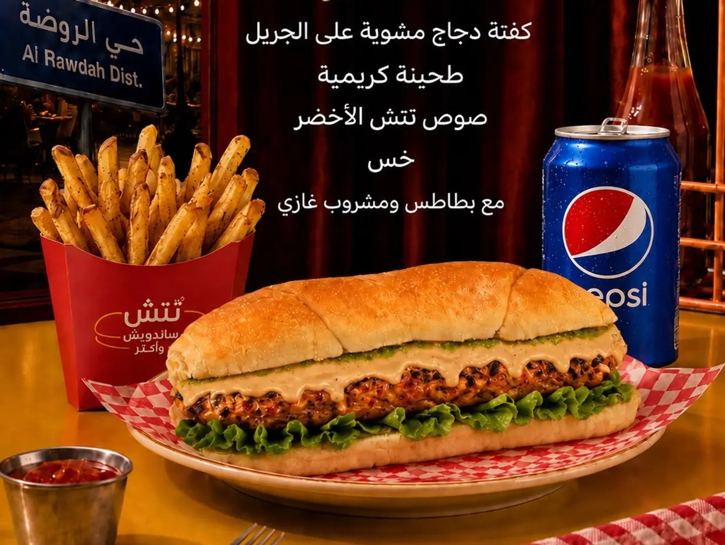 وجبة كفتة دجاج