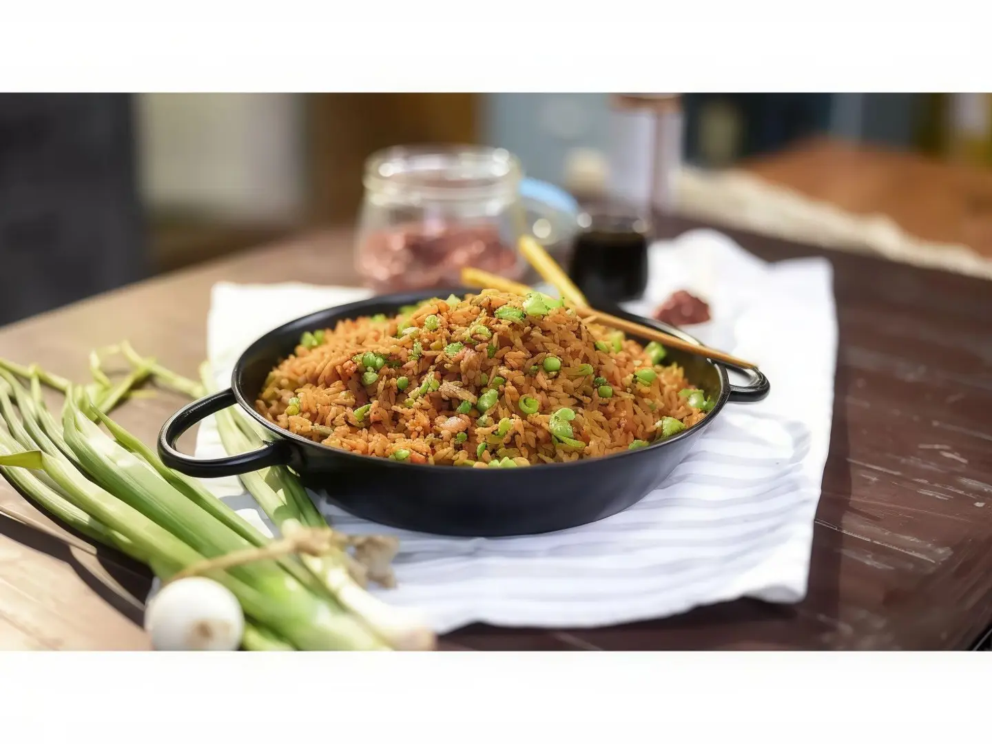 أرز مقلي بالبيض على طريقة شيتزوان