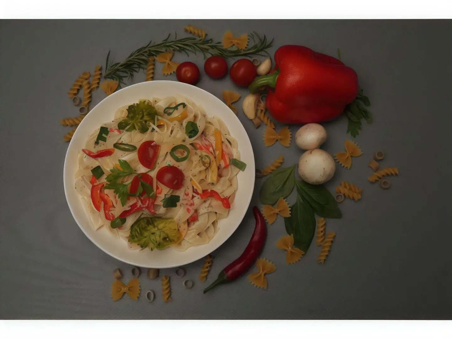 Grilled Vegetable Pasta