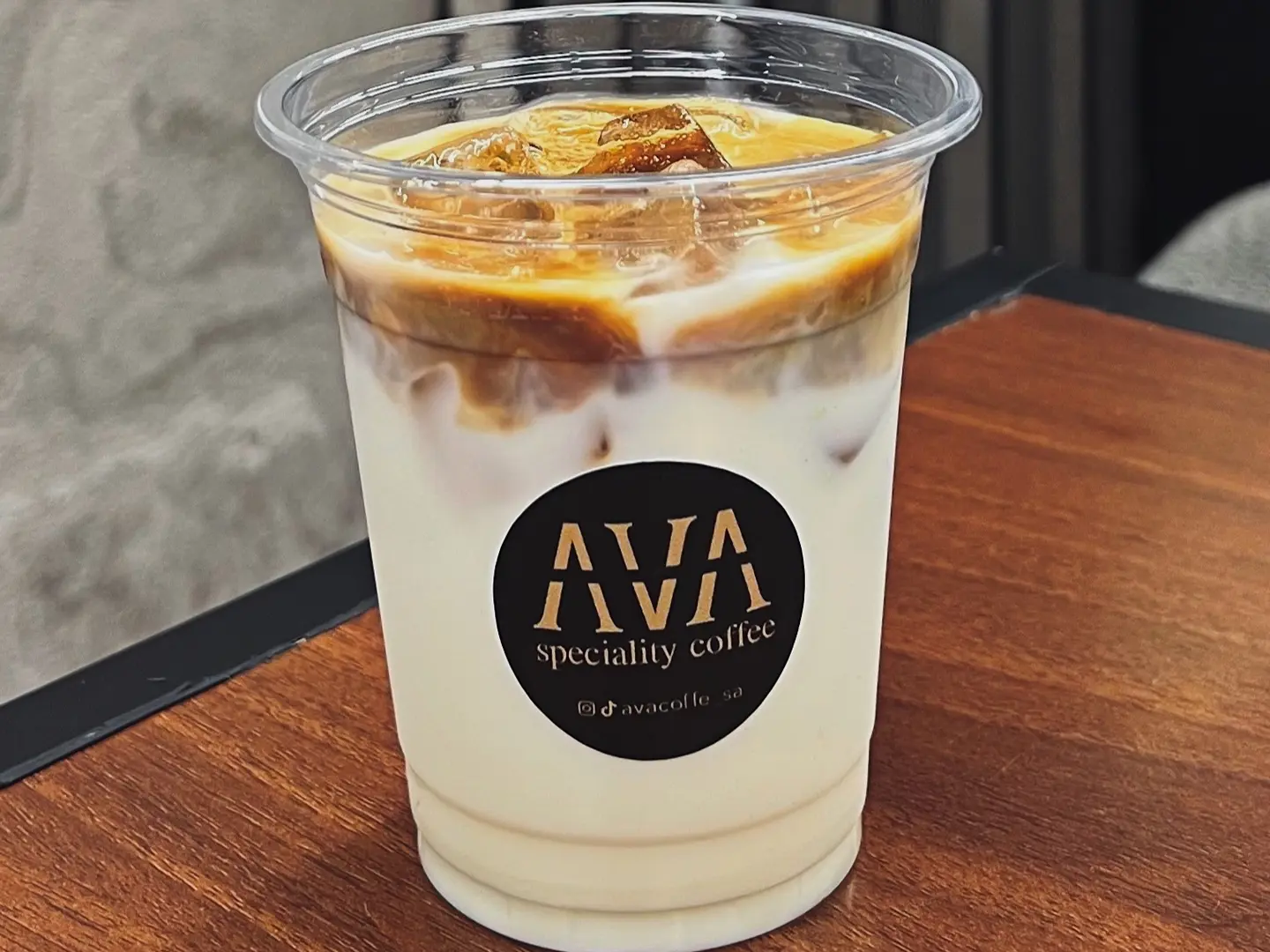 Iced Cortado