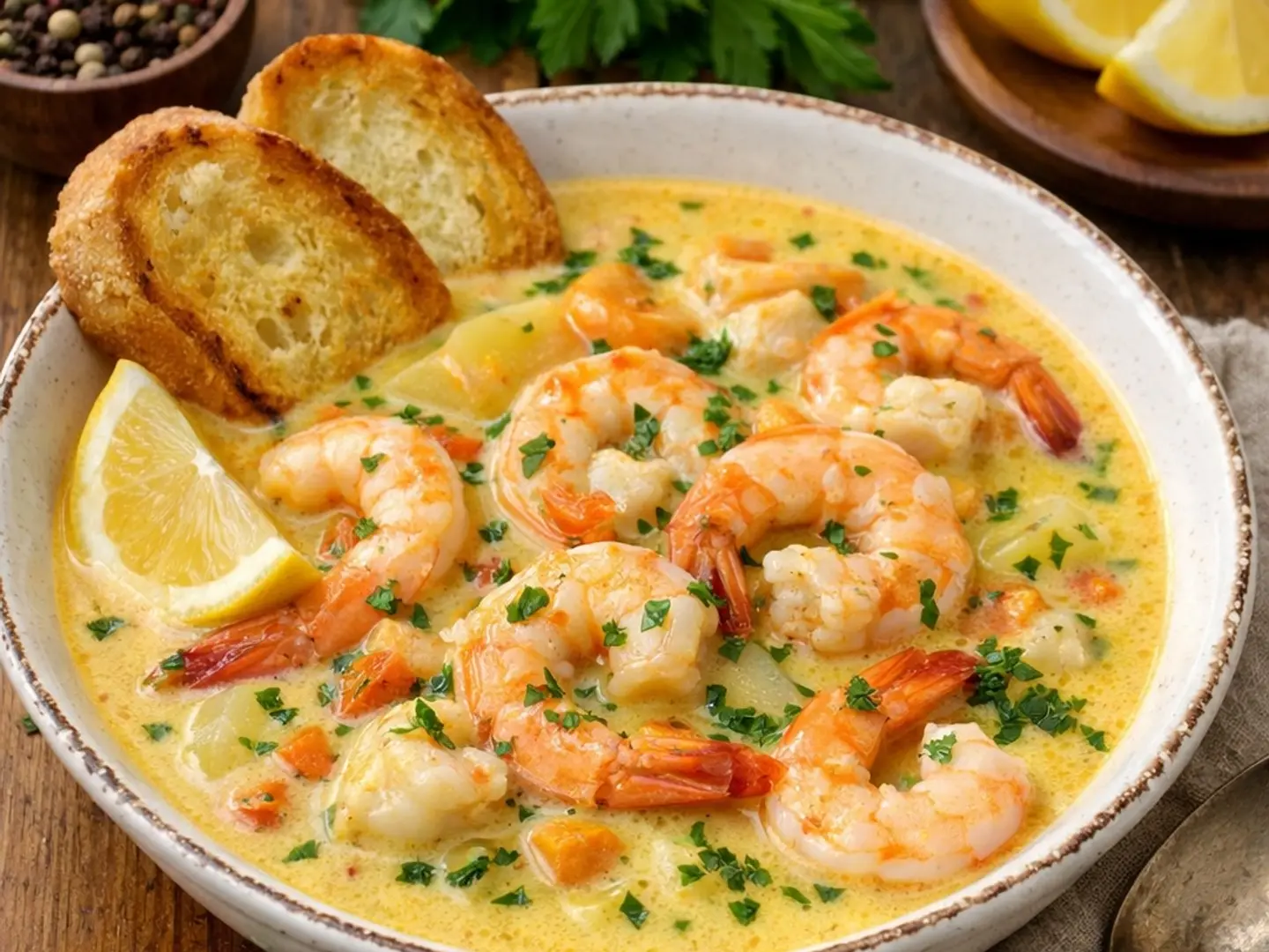 شوربة جمبري