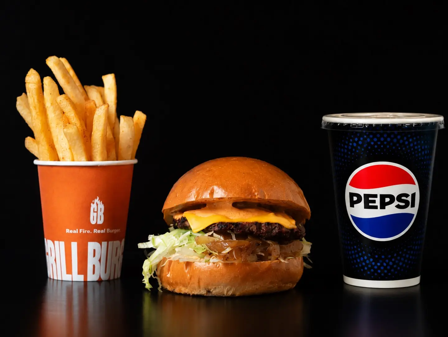 Beef Burger Meal