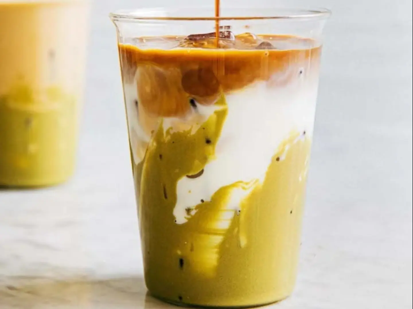 ايس بستاشيو لاتيه