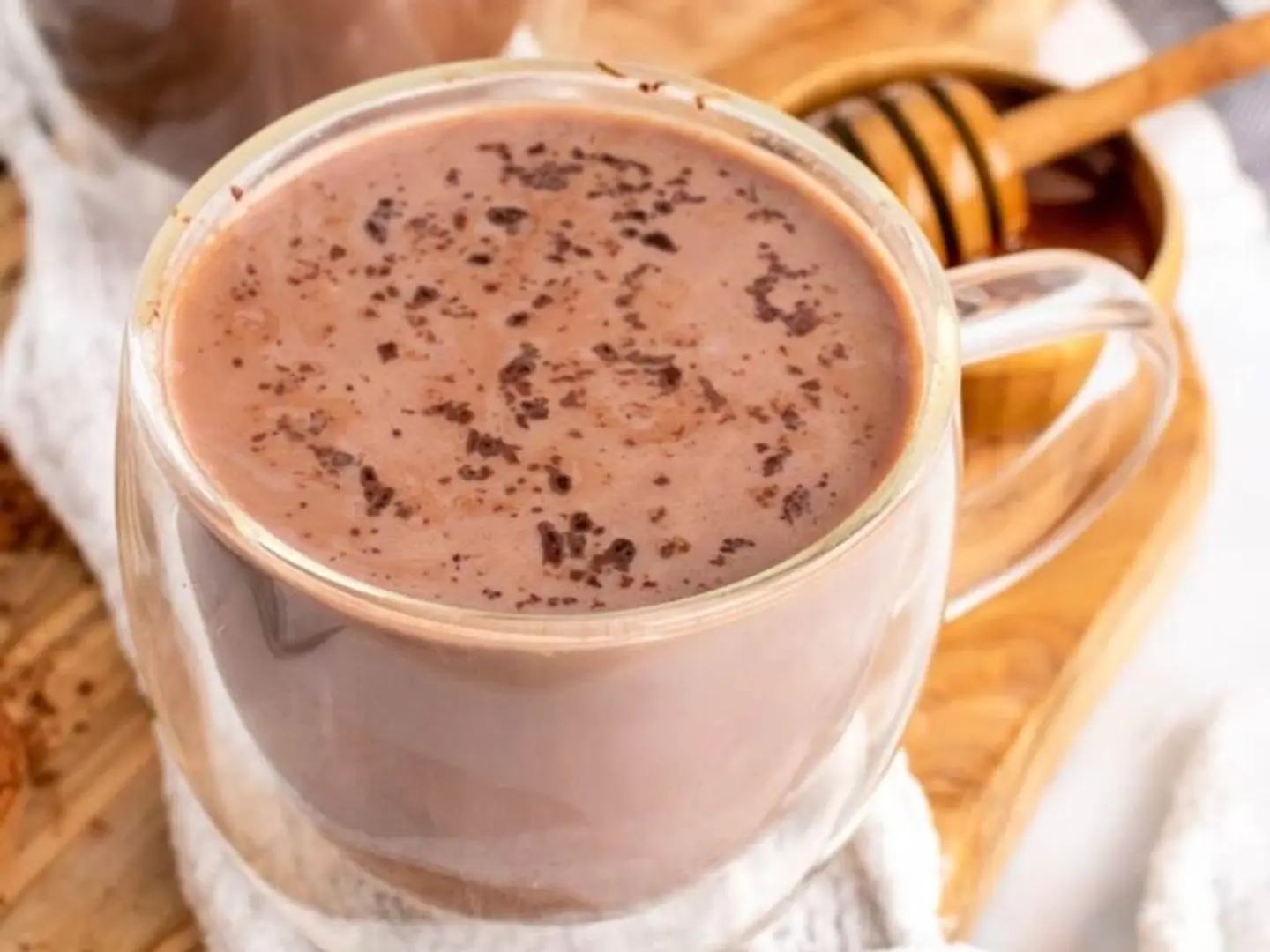 شوكوكلاتة ساخنة (وسط )