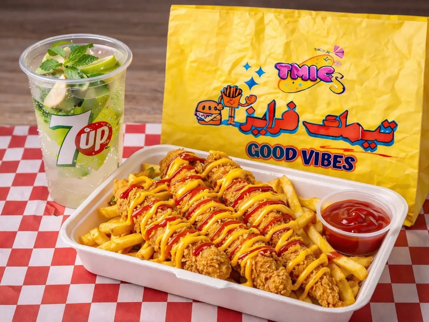 وجبة تندر دجاج تشيزي بوكس