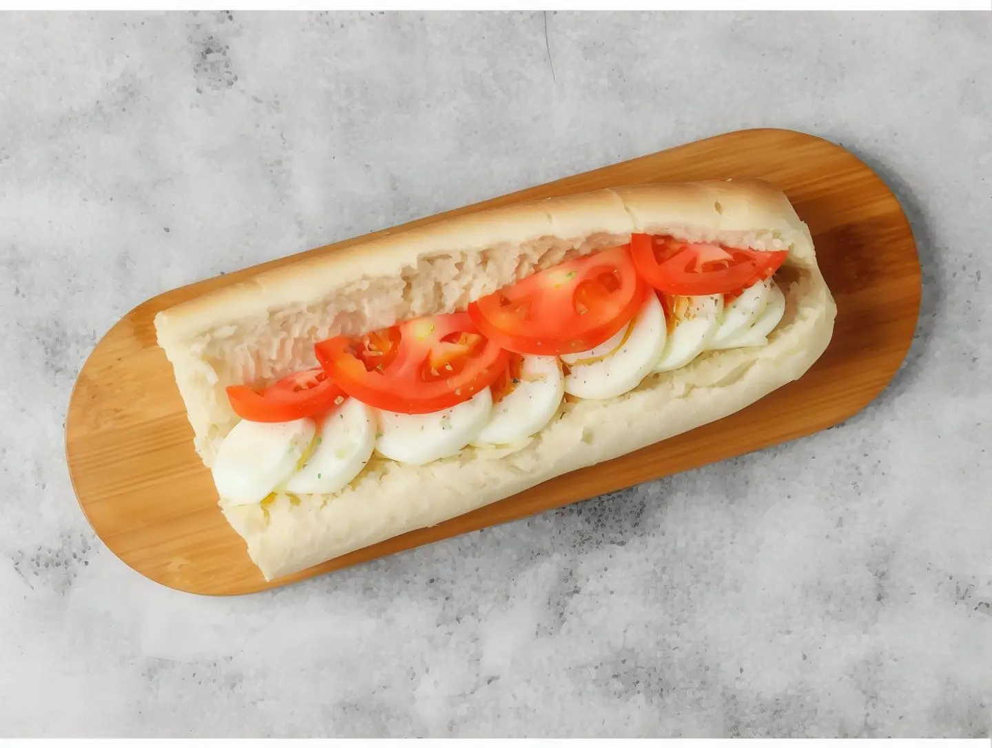 Boiled Egg Sandwich