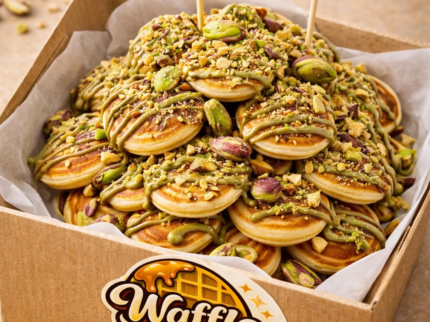 Pistachio Mini Pancake