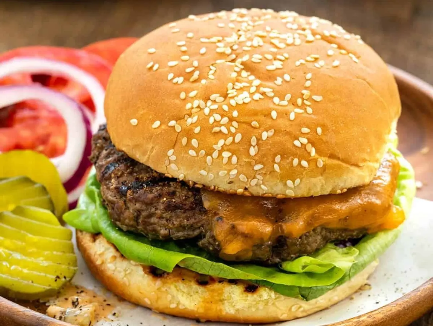 Grilled Meat Burger