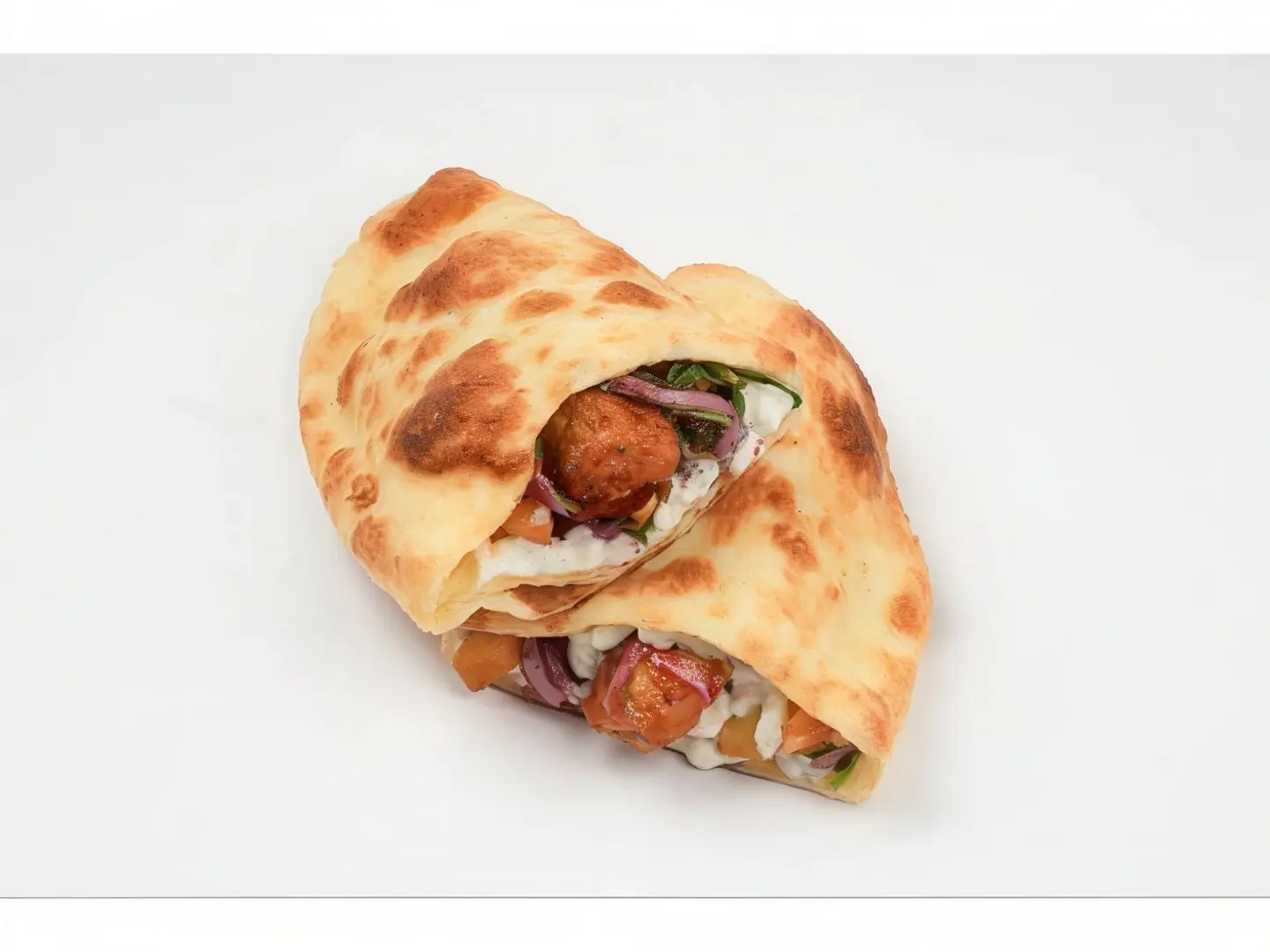 فطيرة لبنة كباب دجاج