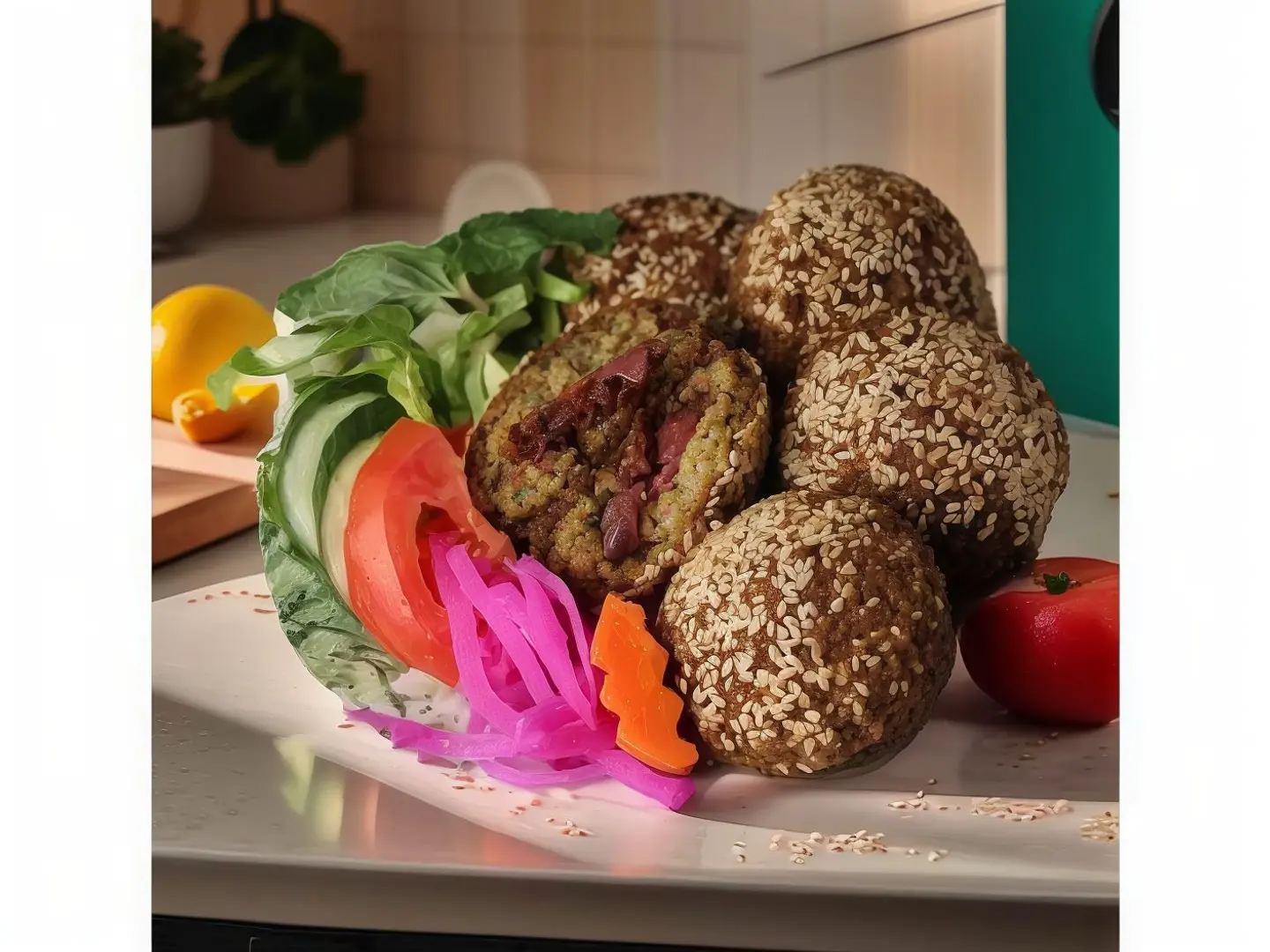 Stuffed Falafel Piece